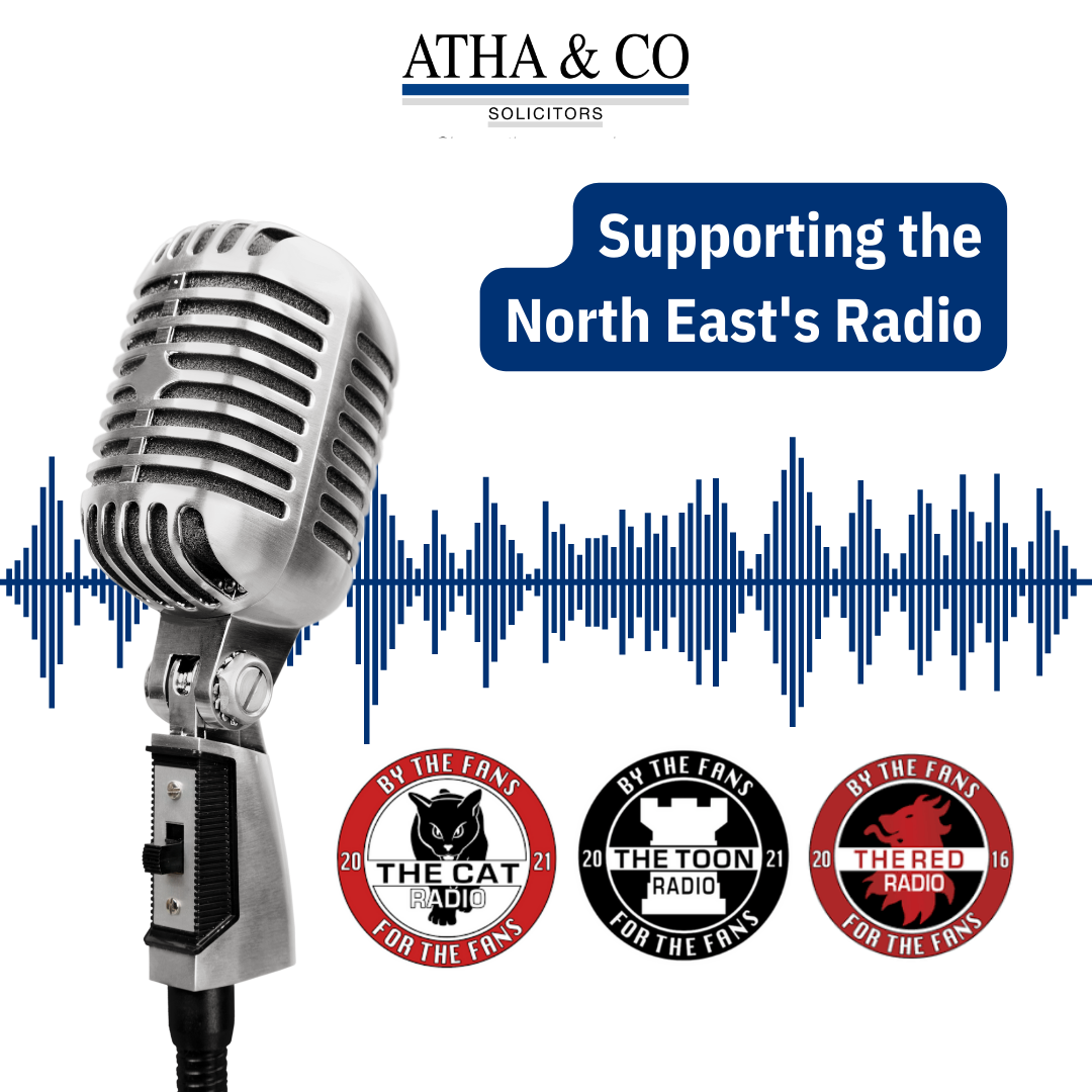 Have you heard the new Atha & Co radio advert?